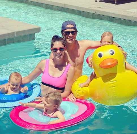 Family Pool Time